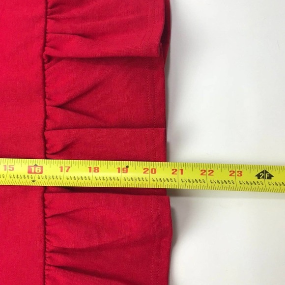 Hartstrings Top Jacket Ruffled Double Breasted Red - Picture 8 of 8